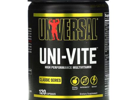 Universal Nutrition Uni-Vite 120 Capsules Online