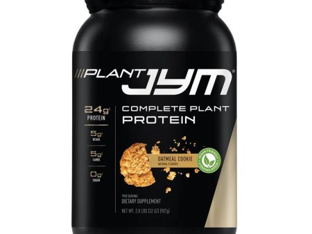 Plant JYM Vegan Protein Powder 2lbs Oatmeal Cookie For Discount