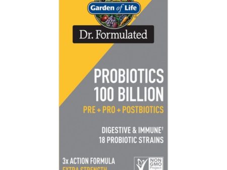 Garden of Life Dr. Formulated Probiotic 100 Billion CFU 30 Veg Caps Hot on Sale