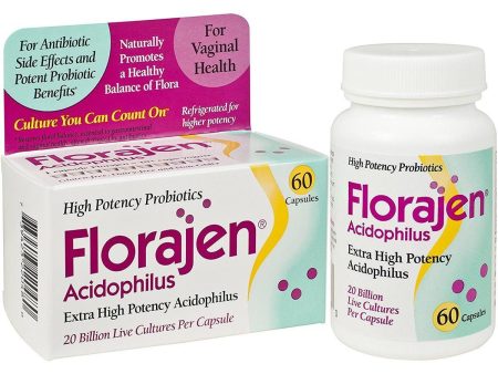 American Lifeline Florajen Acidophilus 60 Capsules Discount