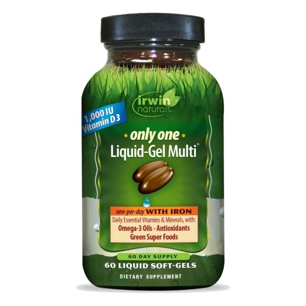 Irwin Naturals Only One With Iron 60 Softgels Cheap