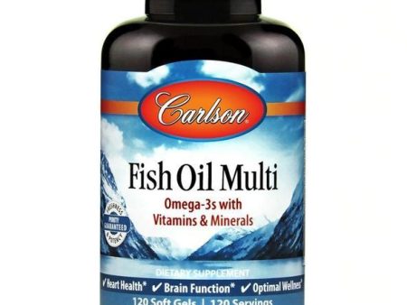 Carlson Fish Oil Multi 120 Softgels on Sale