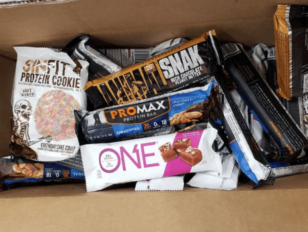 Assorted Short Dated & Expired Mystery Protein Bars (Single Bar) Sale