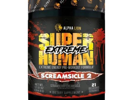 Alpha Lion Super Human Extreme 21 sv Screamsicle on Sale