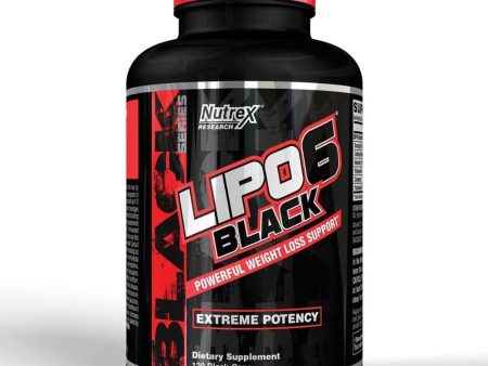 Nutrex Research Lipo 6 Black 120 Capsules Sale