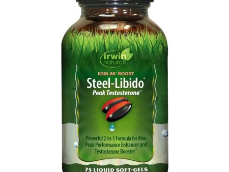 Irwin Naturals Steel-Libido Peak Testosterone 75 Soft Gels For Discount