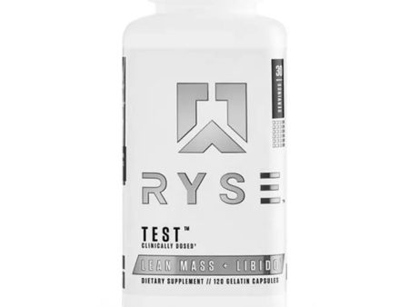 Ryse Supplements Test 120 Capsules Online Hot Sale