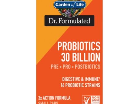 Garden of Life Dr. Formulated Probiotic 30 Billion CFU 30 Veg Caps For Cheap