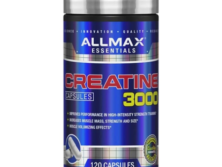 Allmax Nutrition Creatine 3000 120 Capsules Cheap