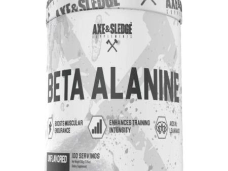 Axe & Sledge Beta Alanine 100 Servings Online Sale