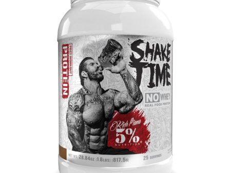 5% Nutrition Shake Time 25 Servings Online now