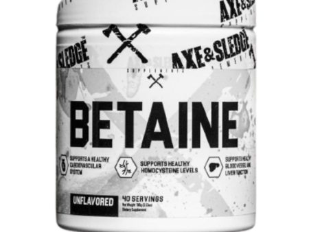 Axe & Sledge Betaine 40 Servings Online