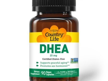 Country Life DHEA 25mg 90 Veg Caps Online now