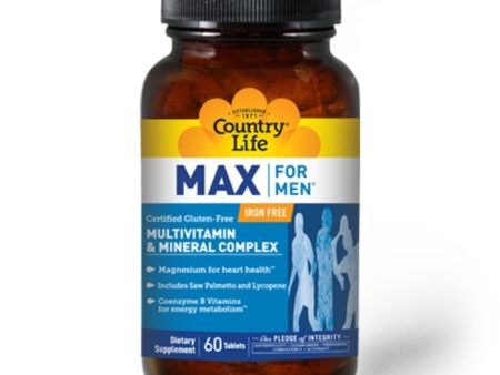 Country Life Max For Men 60 Tablets Sale