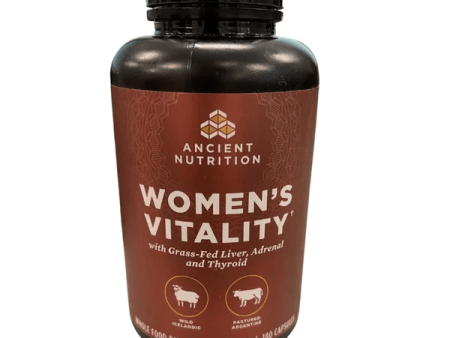 Ancient Nutrition Women s Vitality 180 Capsules Discount