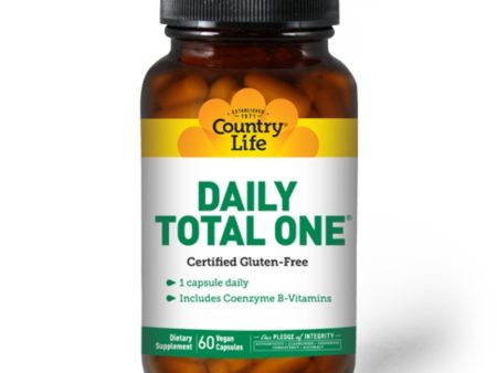 Country Life Daily Total One 60 Veg Caps Hot on Sale