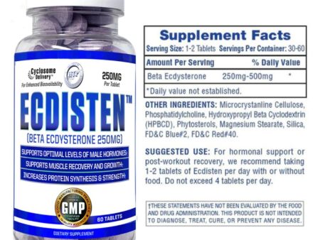 Hi-Tech Pharmaceuticals Ecdisten 60 Tablets on Sale