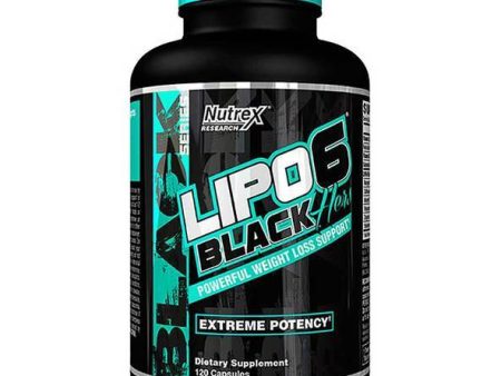 Nutrex Research Lipo 6 Black Hers 120 Capsules Fashion