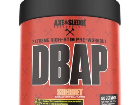 Axe & Sledge DBAP Extreme High-Stim Pre-Workout Fashion