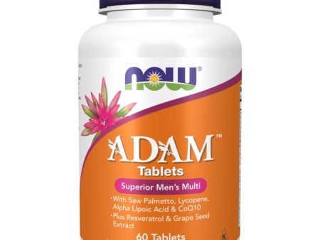 Now Foods Adam Male Multi 60 Tablets Online