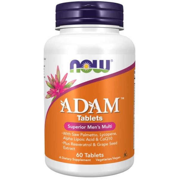 Now Foods Adam Male Multi 60 Tablets Online