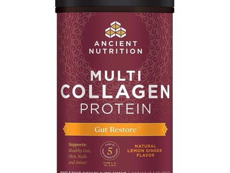 Ancient Nutrition Dr. Axe Multi Collagen Protein 24 Servings Gut Restore Discount