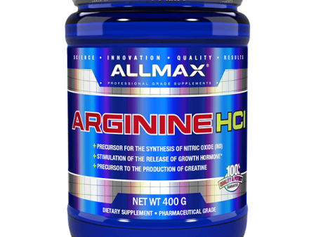 Allmax Nutrition Arginine 400 Grams For Sale