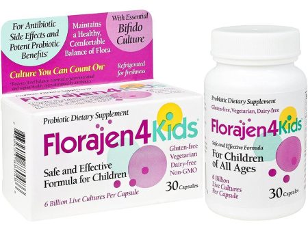 American Lifeline Florajen 4 Kids 30 Capsules Fashion