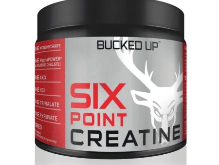 Bucked Up Six Point Creatine 172.5 Grams Online now