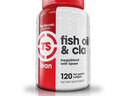 Top Secret Nutrition Fish Oil & CLA with Lipase Discount