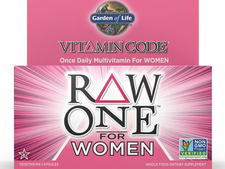 Garden Of Life Vitamin Code Raw One For Women 30 Capsules Online now