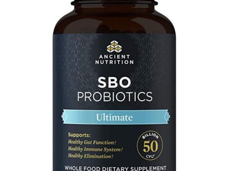 Ancient Nutrition SBO Probiotics Ultimate 60 Capsules Fashion