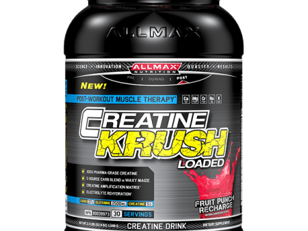 Allmax Nutrition Krush Loaded Fruit Punch 3.3 Lbs Fashion