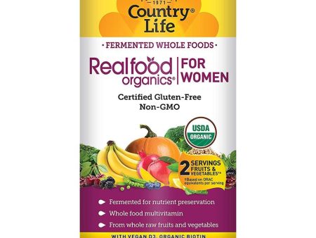 Country Life Realfood Organics Women s Daily Nutrition 120 Tablets For Sale