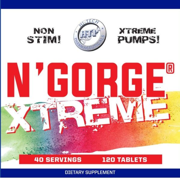 Hi-Tech Pharmaceuticals N Gorge Xtreme 120 Tablets For Cheap