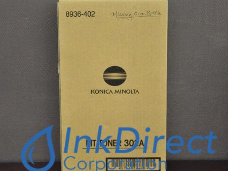 Genuine Konica Minolta 8936402 8936-402 MT 302A Toner Cartridge Black Online Sale