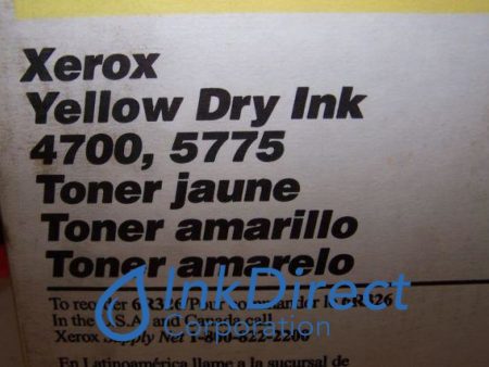 Genuine Xerox 6R326 6R00326 006R00326 Toner Yellow Hot on Sale