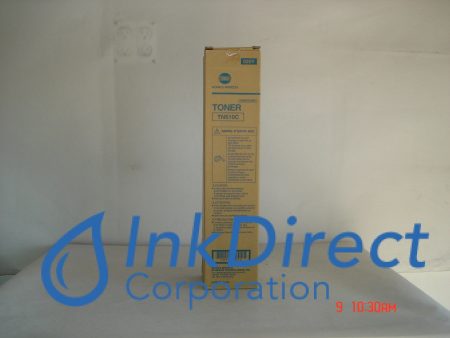 Genuine Konica Minolta 020Y A0YM430 TN-510C TN510C Toner Cartridge Cyan BizHub Pro C500 Fashion