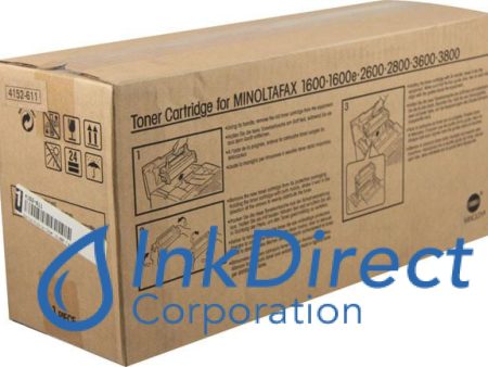 Genuine Konica Minolta 4152613  4152-611 4152611 4152-613 - Standard Yield Toner Black Online now