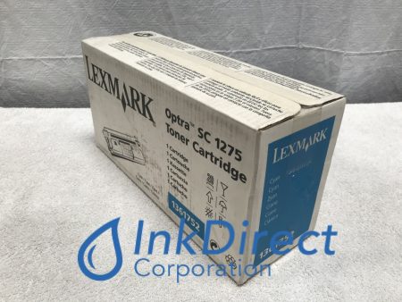 Genuine Lexmark 1361752 Toner Cartridge Cyan Optra 5040 1275N SC1275 Discount