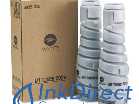 Genuine Konica Minolta 8935302 8935-302 MT 202A Toner Cartridge Black Online Sale