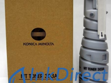 Genuine Konica Minolta 8937747 8937-747 MT 303A Toner Cartridge Black For Cheap