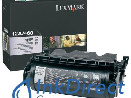 Genuine Lexmark 12A7460 Return Program Toner Cartridge Black Cheap