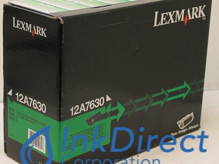 Genuine Lexmark 12A7630 ( 12A7460 12A7462 ) Print Cartridge Black T630 T630TN T632 T632DN T634 T634DN For Sale