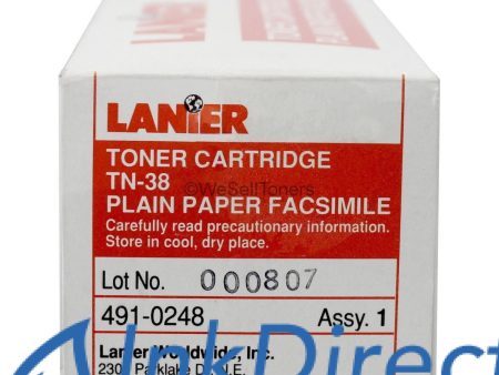 Genuine Lanier 4910248 491-0248 Toner Cartridge Black LF 3800 4500 6500 Hot on Sale