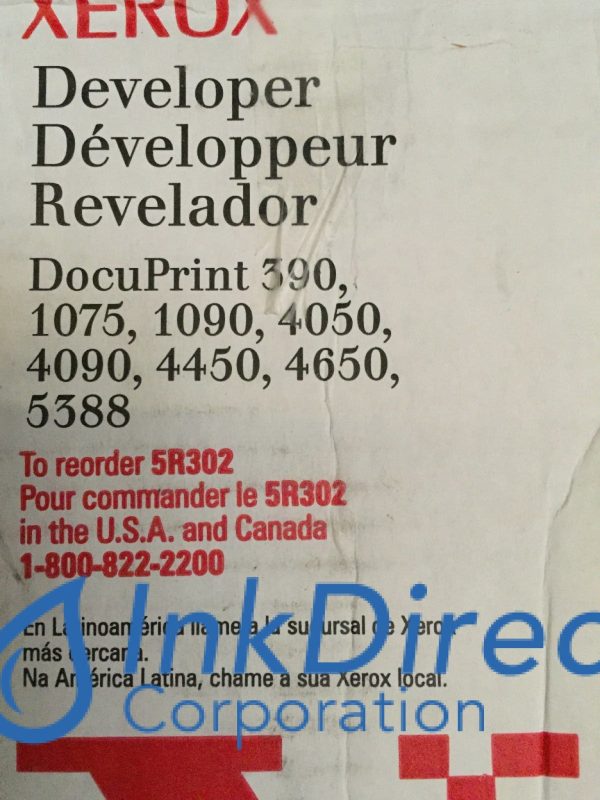 Genuine Xerox 5R302 005R00302  Developer   Starter For Sale