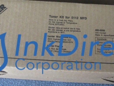 Genuine Lanier 4800006 480-0006 Toner Black for LF4900 LF5112 Online Hot Sale