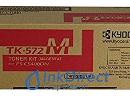 Genuine Kyocera Mita 1T02HGBUS0 TK-572M TK572M  Toner Cartridge Magenta Hot on Sale